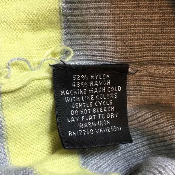 Mossimo Striped Knit V-Neck Sweater, M - Picture 9 of 9